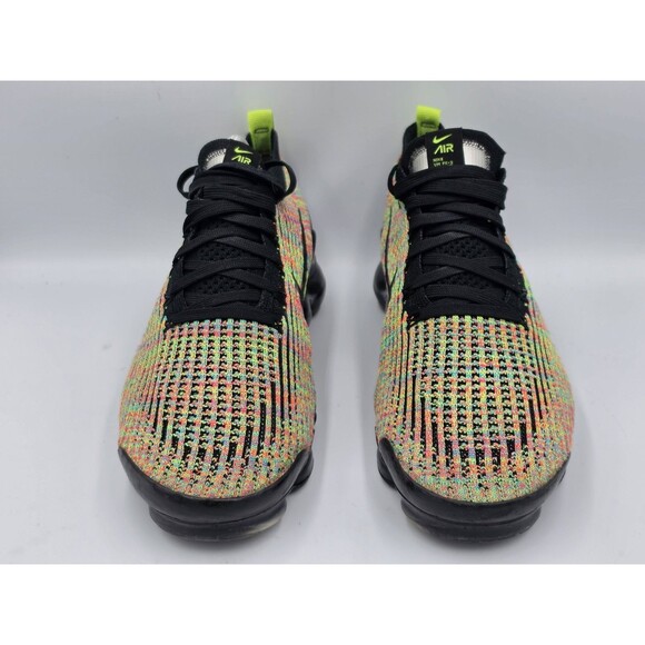 Nike Men’s Air VaporMax Flyknit 3 Multi Color Black Voit AJ6900-006 Size 9.5 main image 5